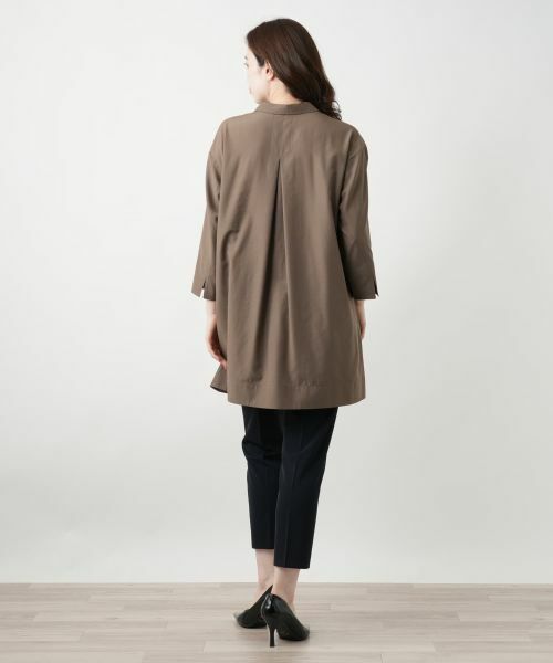 Leilian / レリアン シャツ・ブラウス | オープンカラーシャツ【Leilian WHITE LABEL】 | 詳細6