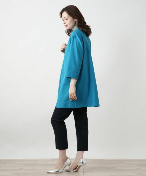 Leilian / レリアン シャツ・ブラウス | オープンカラーシャツ【Leilian WHITE LABEL】 | 詳細8