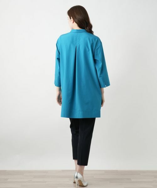 Leilian / レリアン シャツ・ブラウス | オープンカラーシャツ【Leilian WHITE LABEL】 | 詳細9