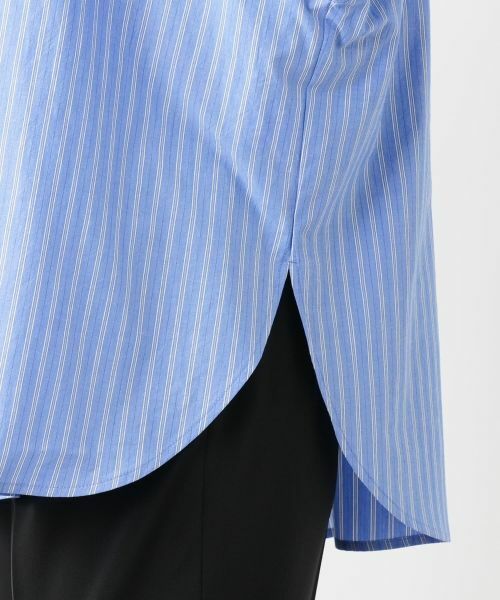 Leilian / レリアン シャツ・ブラウス | ストライプドルマンブラウス【Leilian WHITE LABEL】 | 詳細10