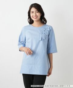 Leilian / レリアン シャツ・ブラウス | ストライプブラウス【Leilian WHITE LABEL】