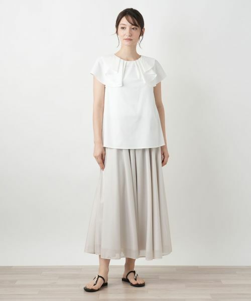 Leilian / レリアン シャツ・ブラウス | 【店舗人気】ラッフルブラウス | 詳細1