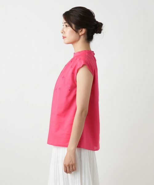 Leilian / レリアン シャツ・ブラウス | スタンドカラーブラウス | 詳細11