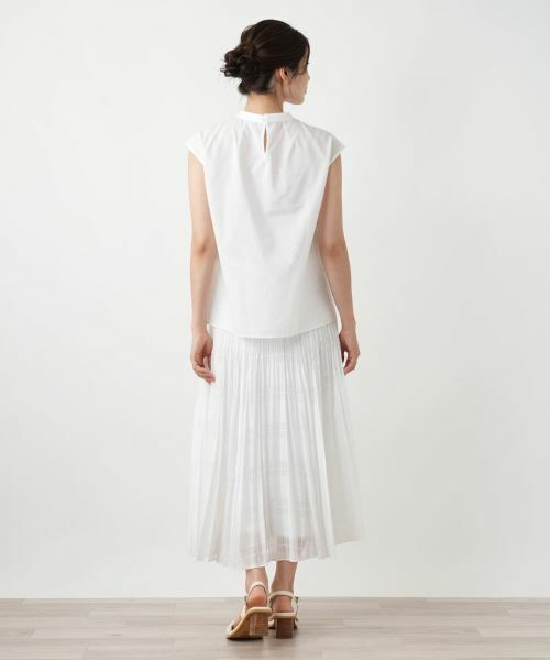 Leilian / レリアン シャツ・ブラウス | スタンドカラーブラウス | 詳細6