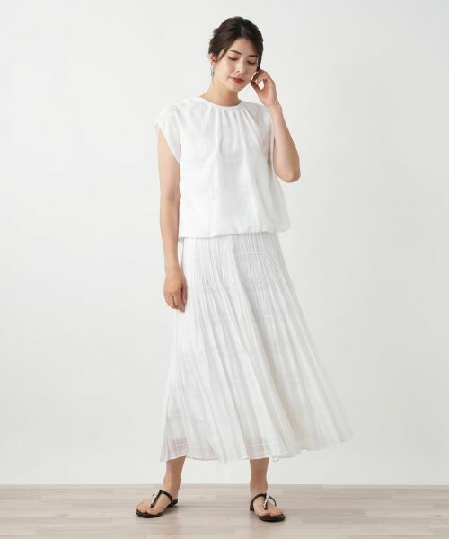 Leilian / レリアン ロング・マキシ丈スカート | 【店舗人気】チェックフレアスカート | 詳細1