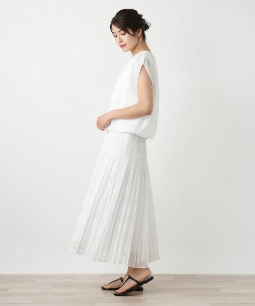 Leilian / レリアン ロング・マキシ丈スカート | 【店舗人気】チェックフレアスカート | 詳細2