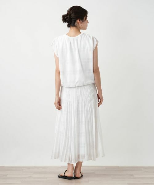 Leilian / レリアン ロング・マキシ丈スカート | 【店舗人気】チェックフレアスカート | 詳細3