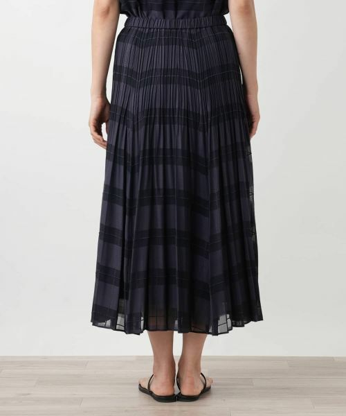 Leilian / レリアン ロング・マキシ丈スカート | 【店舗人気】チェックフレアスカート | 詳細9