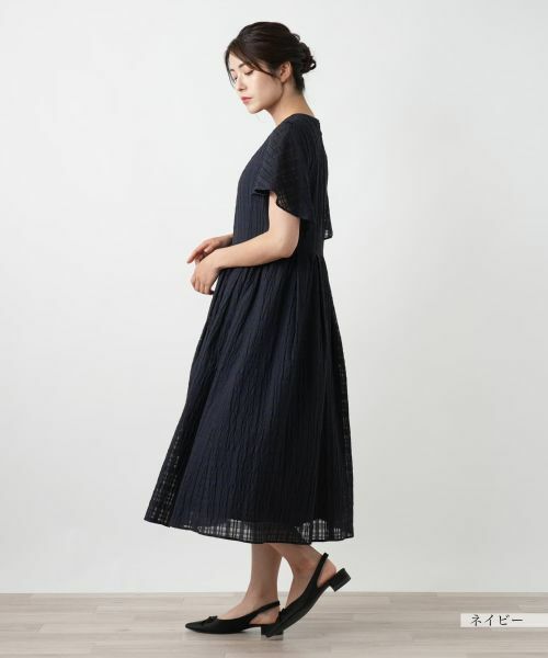 Leilian / レリアン ドレス | 【店舗人気】チェックフレアワンピース | 詳細5