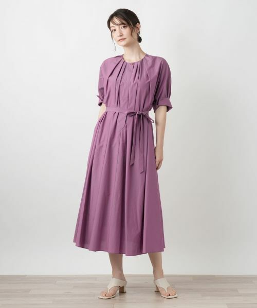 Leilian / レリアン ドレス | 【店舗人気】タックワンピース | 詳細7