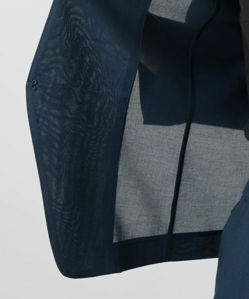 Leilian / レリアン テーラードジャケット | ノーカラーシアージャケット | 詳細16