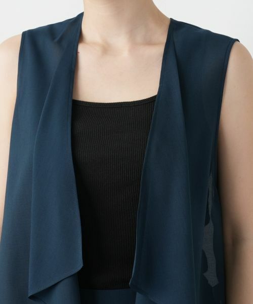 Leilian / レリアン テーラードジャケット | ドレープジレ | 詳細10