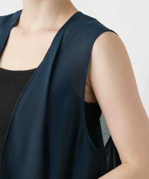 Leilian / レリアン テーラードジャケット | ドレープジレ | 詳細12