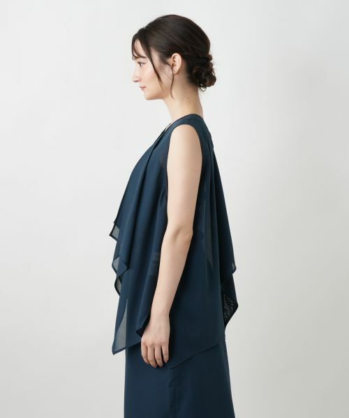 Leilian / レリアン テーラードジャケット | ドレープジレ | 詳細8