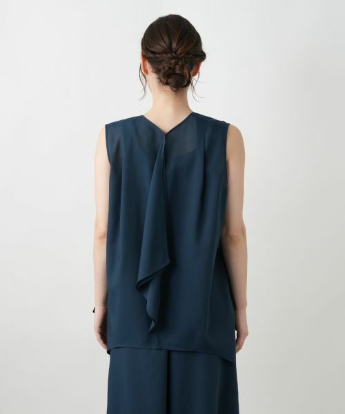 Leilian / レリアン テーラードジャケット | ドレープジレ | 詳細9