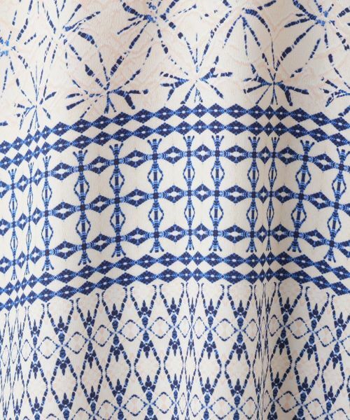 Leilian / レリアン シャツ・ブラウス | 幾何学柄ブラウス | 詳細11