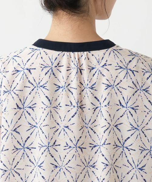 Leilian / レリアン シャツ・ブラウス | 幾何学柄ブラウス | 詳細8