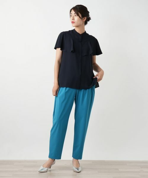 Leilian / レリアン シャツ・ブラウス | バンドカラーブラウス | 詳細1