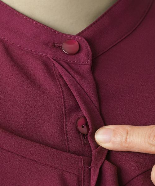 Leilian / レリアン シャツ・ブラウス | バンドカラーブラウス | 詳細14