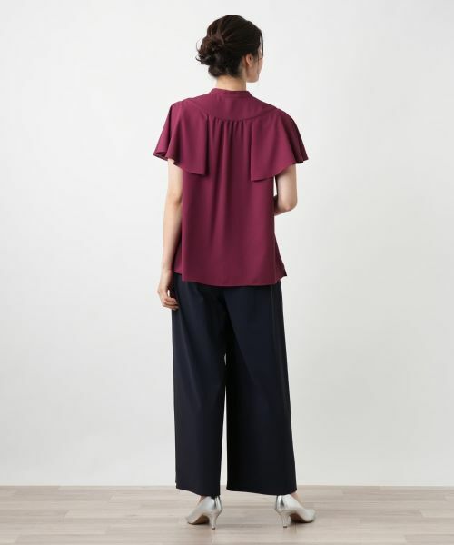 Leilian / レリアン シャツ・ブラウス | バンドカラーブラウス | 詳細6