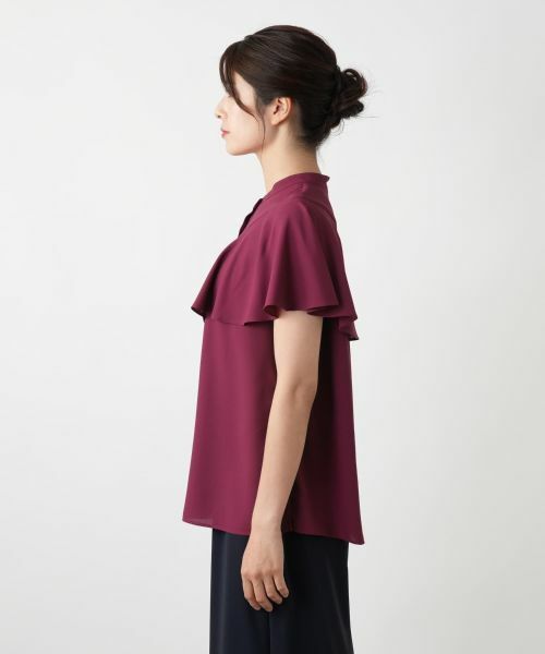 Leilian / レリアン シャツ・ブラウス | バンドカラーブラウス | 詳細8