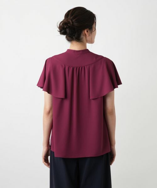 Leilian / レリアン シャツ・ブラウス | バンドカラーブラウス | 詳細9