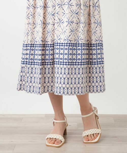 Leilian / レリアン ドレス | 【店舗人気】幾何学柄ワンピース | 詳細12