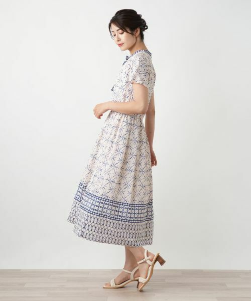 Leilian / レリアン ドレス | 【店舗人気】幾何学柄ワンピース | 詳細2