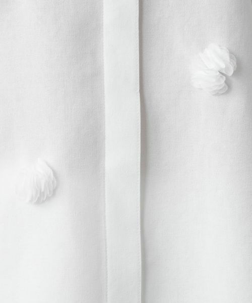 Leilian / レリアン シャツ・ブラウス | フラワーモチーフブラウス | 詳細15