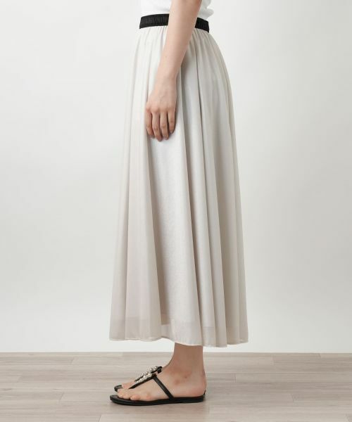 Leilian / レリアン ミニ・ひざ丈スカート | フレアロングスカート | 詳細11