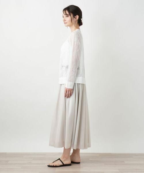 Leilian / レリアン ミニ・ひざ丈スカート | フレアロングスカート | 詳細8