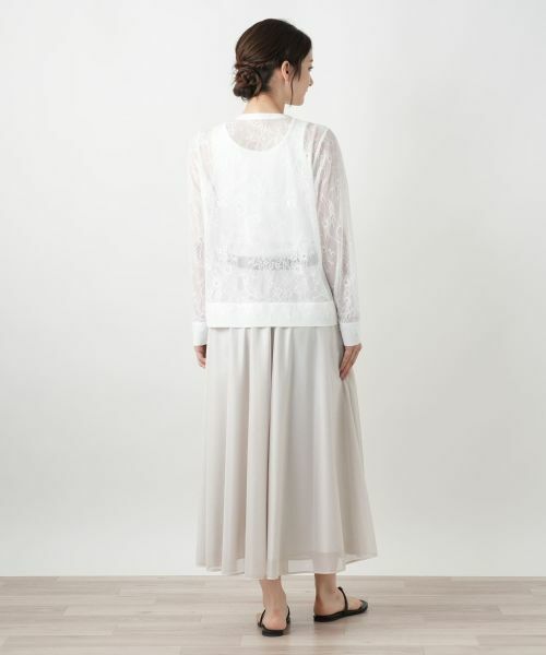 Leilian / レリアン ミニ・ひざ丈スカート | フレアロングスカート | 詳細9