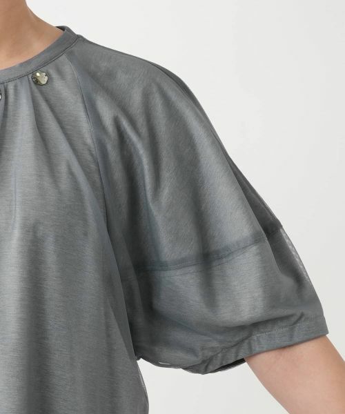 Leilian / レリアン カットソー | 【店舗人気】チュールレイヤードカットソー | 詳細18