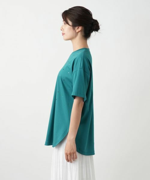 Leilian / レリアン カットソー | 【店舗人気】フロントビジューTシャツ | 詳細11