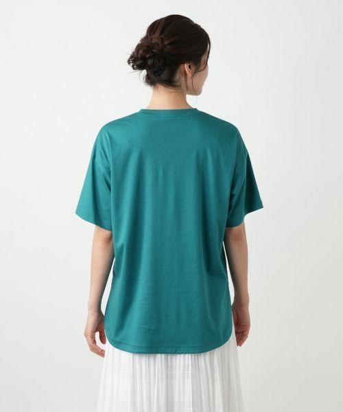 Leilian / レリアン カットソー | 【店舗人気】フロントビジューTシャツ | 詳細12