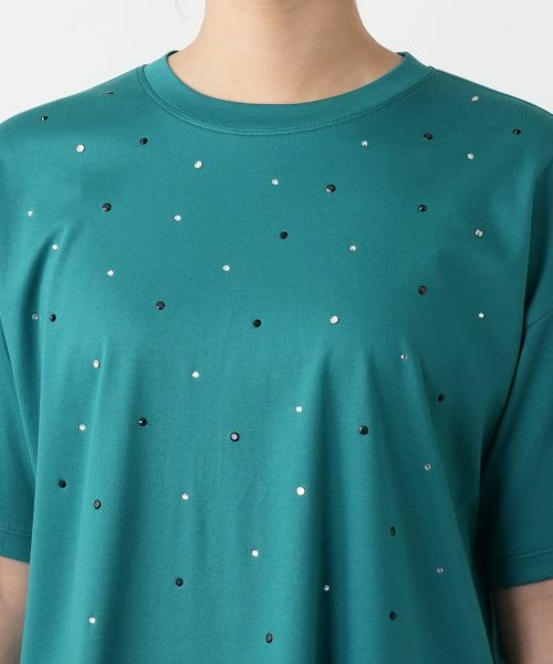 Leilian / レリアン カットソー | 【店舗人気】フロントビジューTシャツ | 詳細13