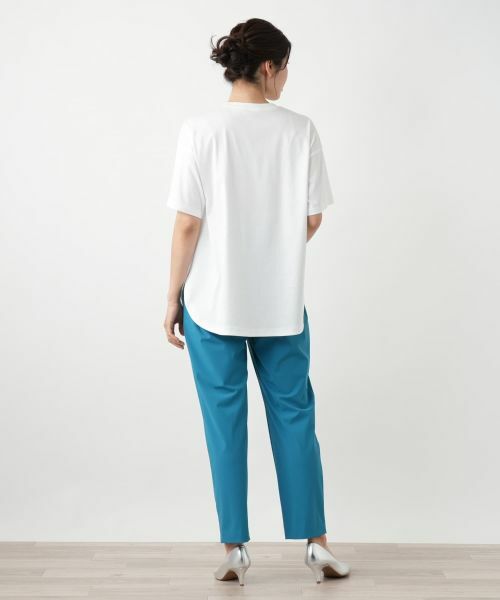 Leilian / レリアン カットソー | 【店舗人気】フロントビジューTシャツ | 詳細6