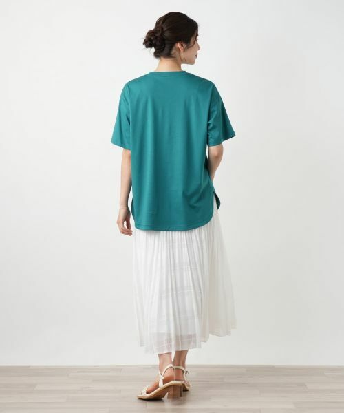 Leilian / レリアン カットソー | 【店舗人気】フロントビジューTシャツ | 詳細9