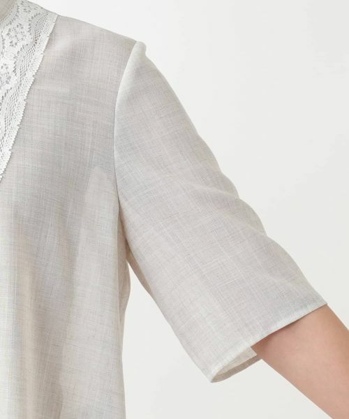 Leilian / レリアン シャツ・ブラウス | 【店舗人気】レースアップブラウス | 詳細12