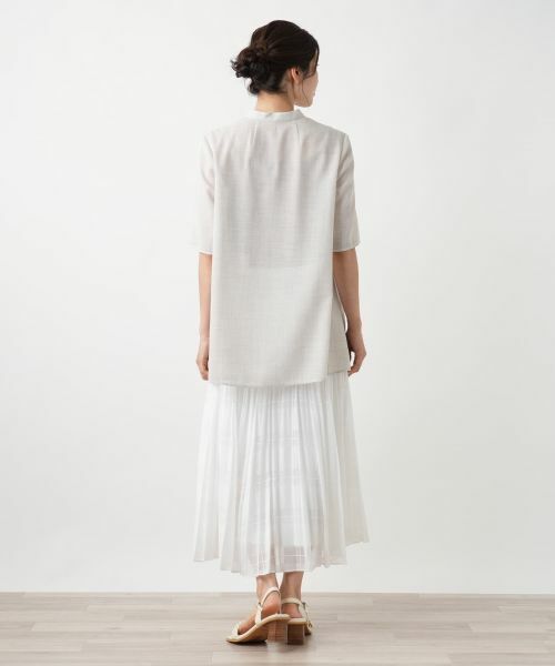 Leilian / レリアン シャツ・ブラウス | 【店舗人気】レースアップブラウス | 詳細6