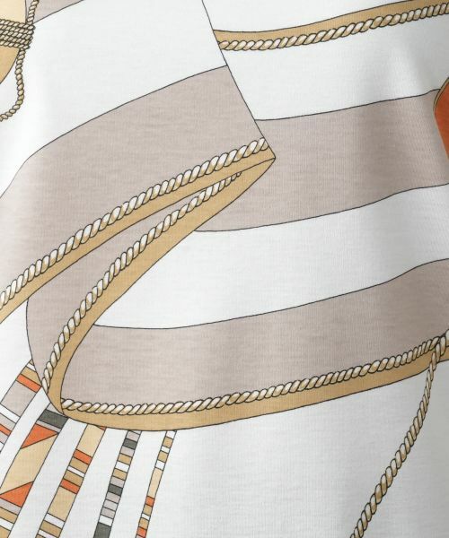 Leilian / レリアン Tシャツ | プリントカットソー【ROCHAS Premiere】 | 詳細14