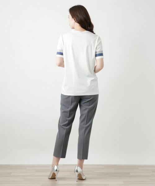 Leilian / レリアン Tシャツ | プリントカットソー【ROCHAS Premiere】 | 詳細3