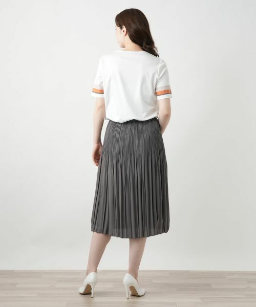 Leilian / レリアン Tシャツ | プリントカットソー【ROCHAS Premiere】 | 詳細6