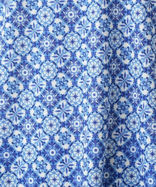 Leilian / レリアン カットソー | 幾何学柄ボウタイブラウス【ROCHAS Premiere】 | 詳細10