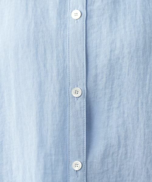 Leilian / レリアン シャツ・ブラウス | バンドカラーブラウス【ROCHAS Premiere】 | 詳細15