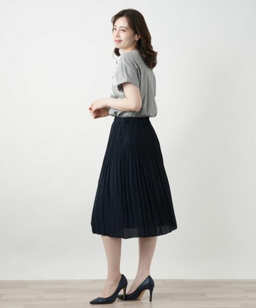 Leilian / レリアン カットソー | フラワーモチーフカットソー【MUSE BY ROCHAS Premiere】 | 詳細2