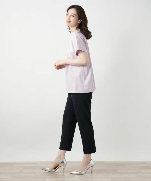 Leilian / レリアン カットソー | フラワーモチーフカットソー【MUSE BY ROCHAS Premiere】 | 詳細8