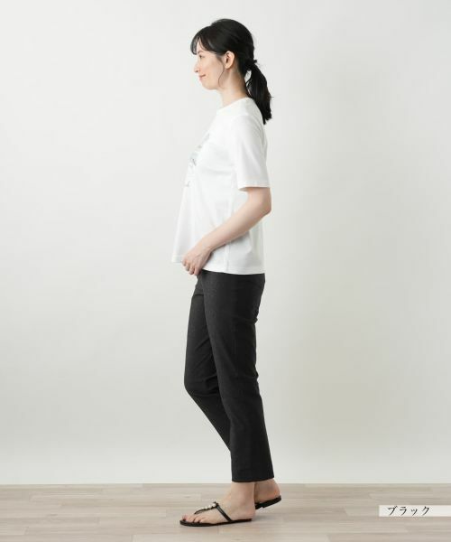 Leilian / レリアン その他パンツ | プリントスリムパンツ | 詳細2