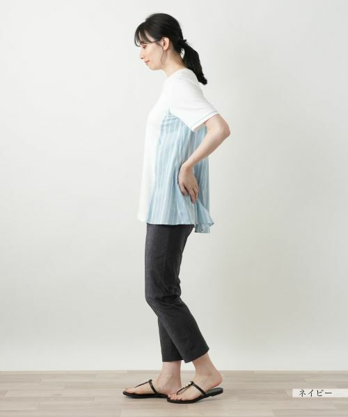 Leilian / レリアン その他パンツ | プリントスリムパンツ | 詳細5