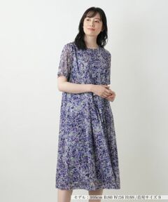 Leilian / レリアン ドレス | 花柄フレアワンピース【ERICA】